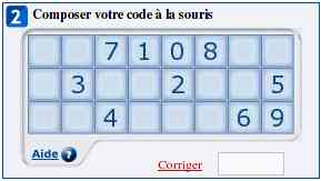 Clavier virtuel